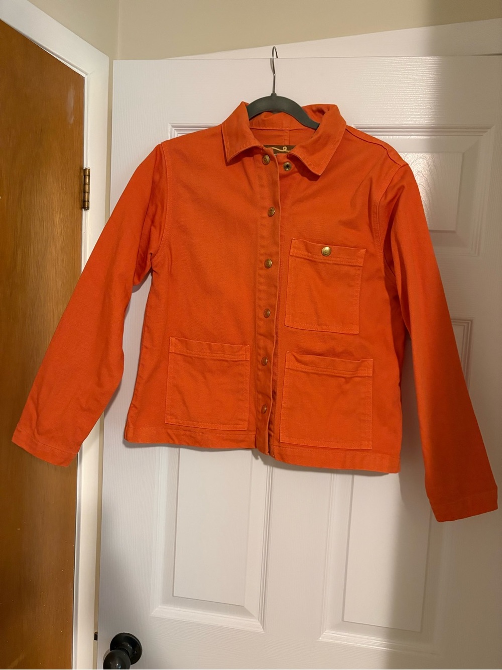 Big Bud Press work jacket in orange size P